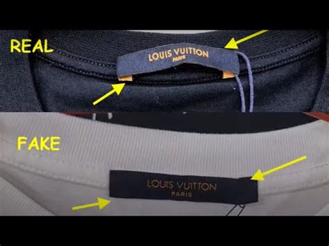 louis vuitton t-shirt real vs fake|Louis Vuitton shirts replica.